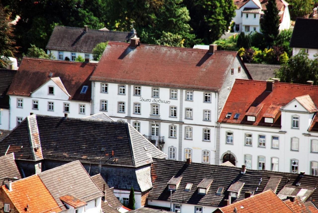 Historisches Hotel Zum Schwan Bad Karlshafen Eksteriør billede